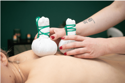 Herbalmassage - Massagestempel
